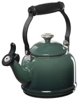 Le Creuset Enamel On Steel Demi Tea Kettle with Metal Finishes, 1.25 qt