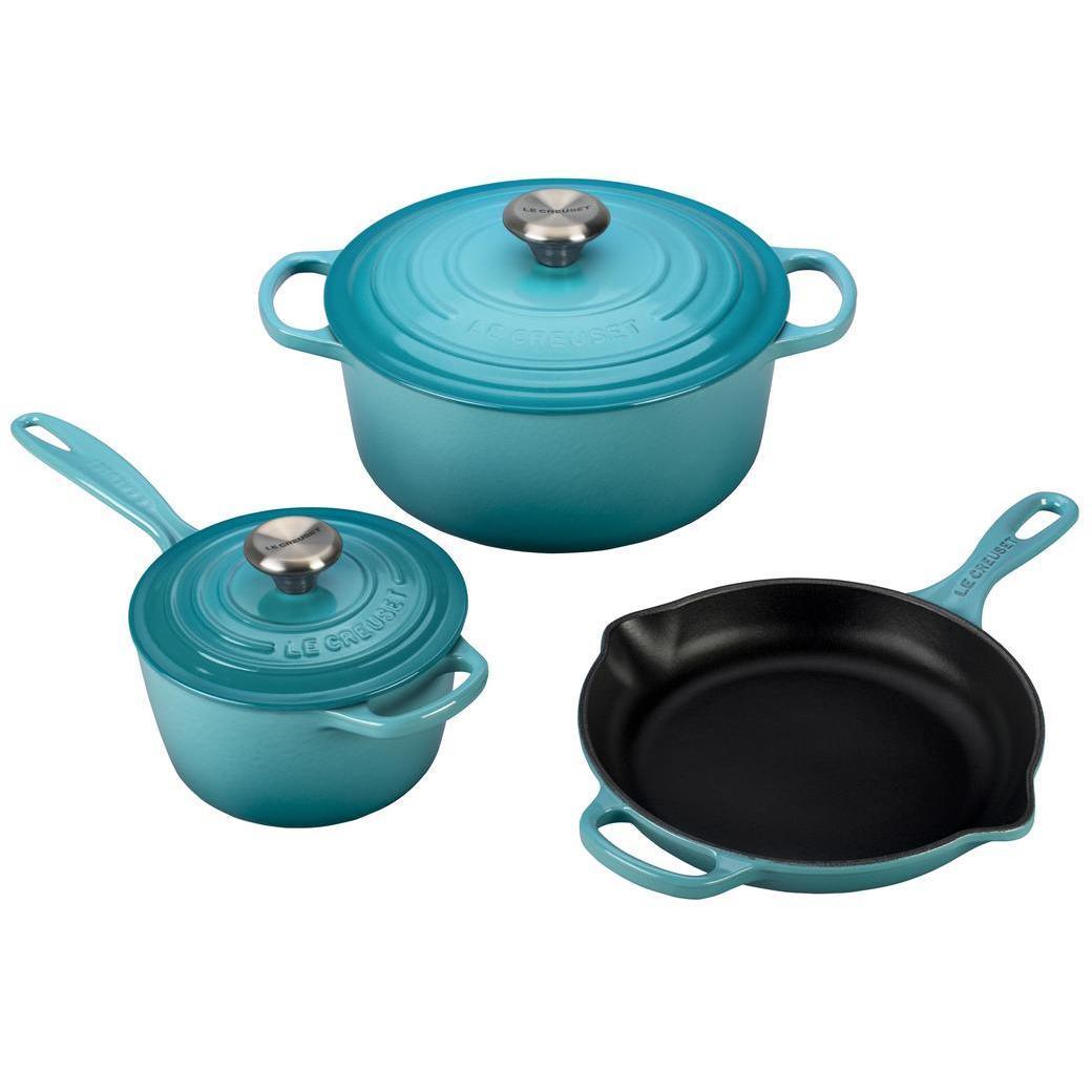 Le Creuset 5-Piece Signature Enameled Cast Iron Set - J.L. Hufford