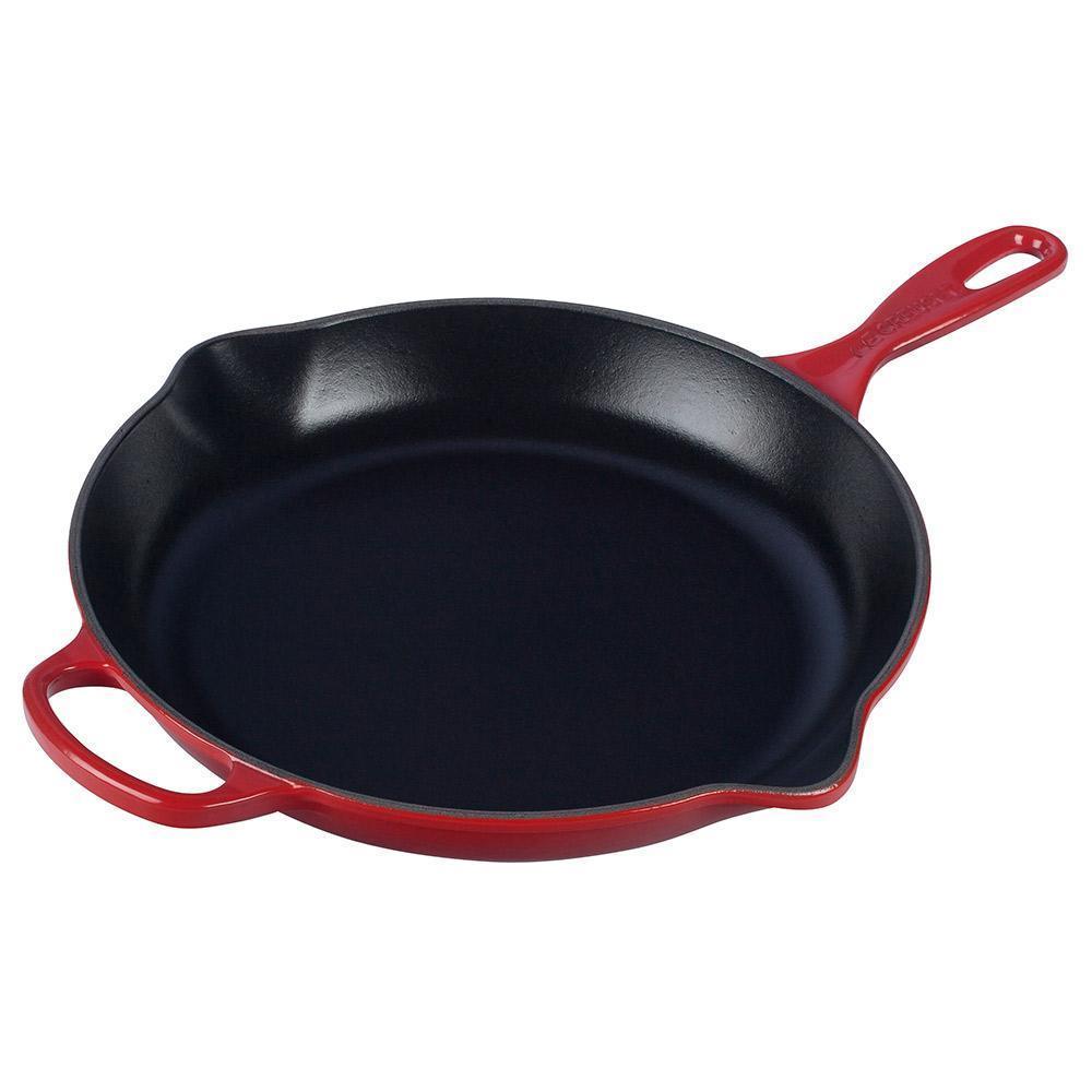 Le Creuset 11.75″ Enameled Cast Iron Signature Round Skillet with Handle - J.L. Hufford