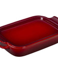 Le Creuset 2.75 Qt Rectangular Dish with Platter Lid - J.L. Hufford