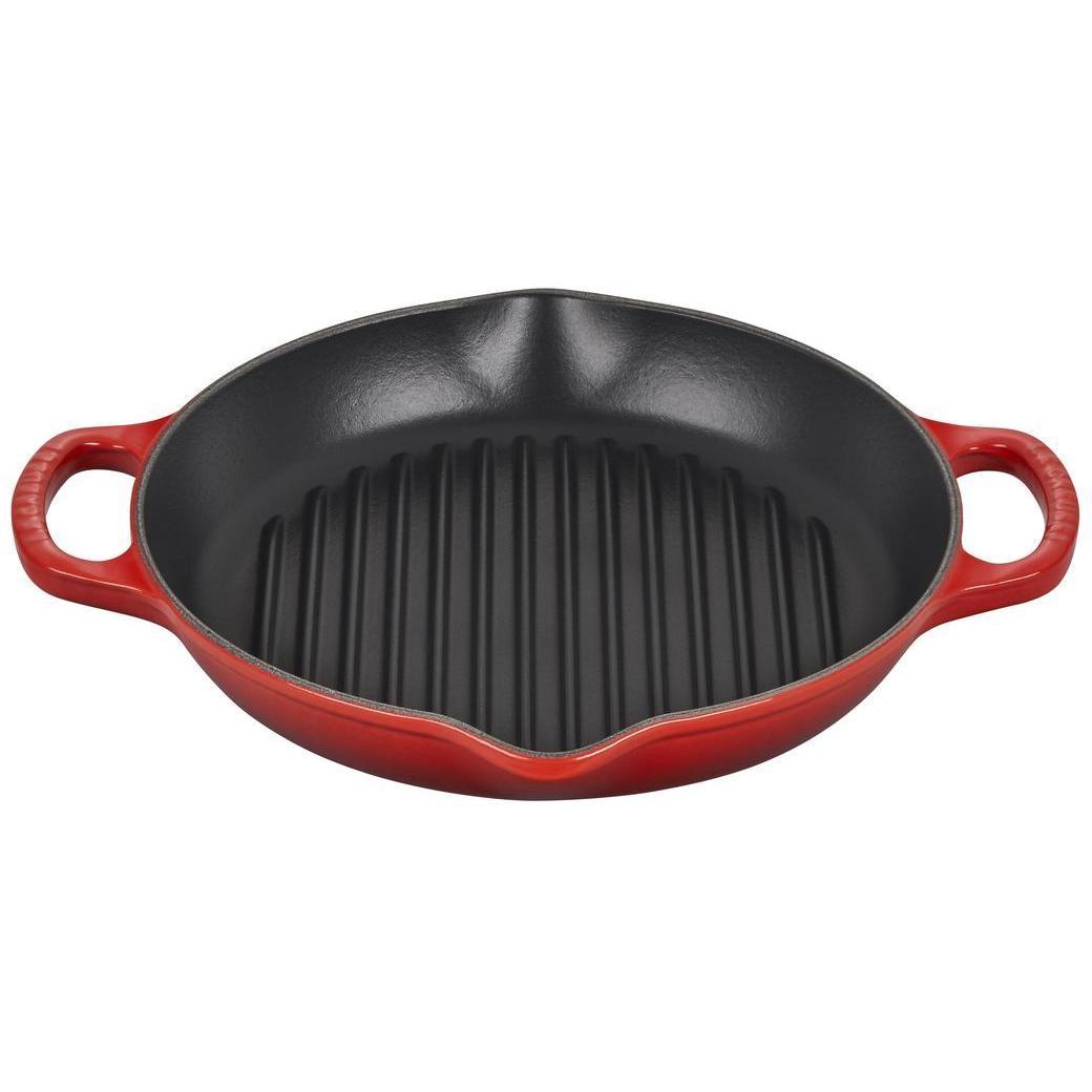 Le Creuset Signature 9.75″ Deep Round Grill Pan - J.L. Hufford