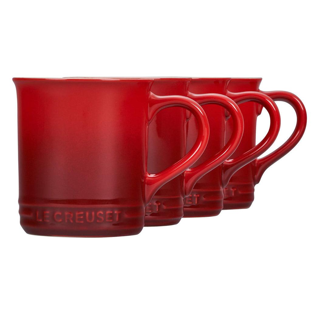 Le Creuset Stoneware Set of 4 (14 oz.) Mugs - J.L. Hufford