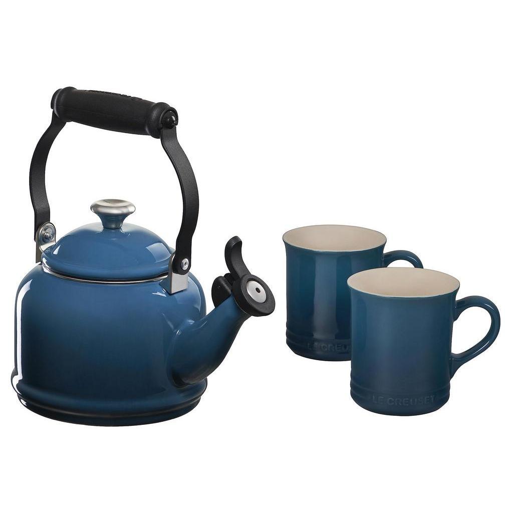 Le Creuset Demi Kettle &amp; 2 Mug Set