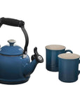 Le Creuset Demi Kettle & 2 Mug Set