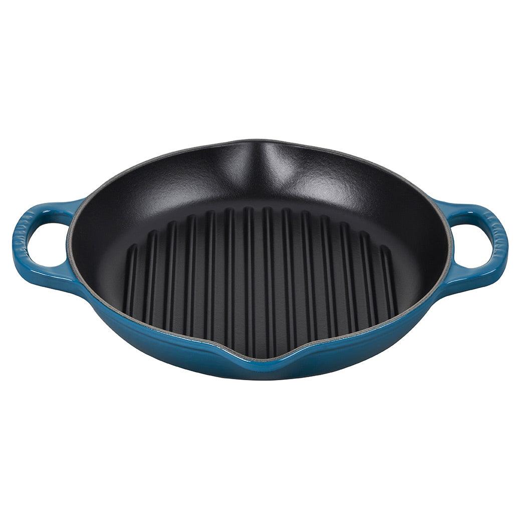 Le Creuset Signature 9.75″ Deep Round Grill Pan - J.L. Hufford