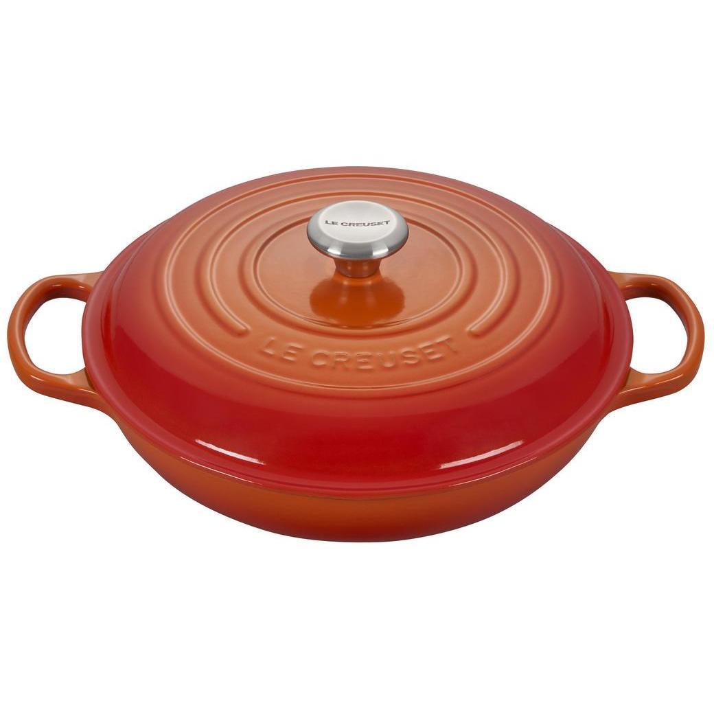 Le Creuset 3.5 qt Enameled Cast Iron Signature Braiser - J.L. Hufford