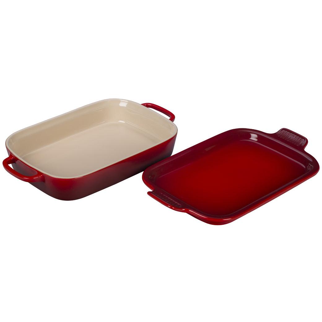 Le Creuset 2.75 Qt Rectangular Dish with Platter Lid - J.L. Hufford