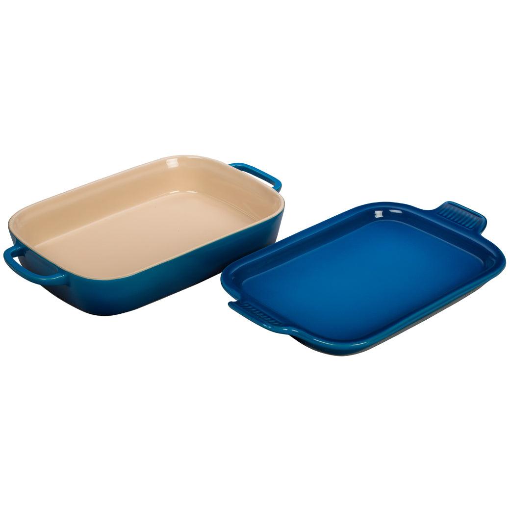 Le Creuset 2.75 Qt Rectangular Dish with Platter Lid - J.L. Hufford