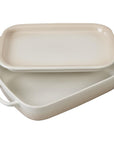 Le Creuset 2.75 Qt Rectangular Dish with Platter Lid - J.L. Hufford