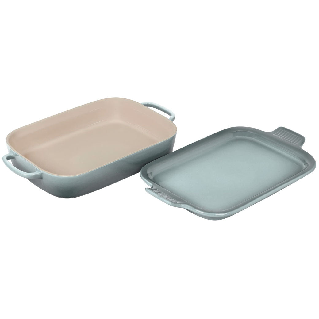 Le Creuset 2.75 Qt Rectangular Dish with Platter Lid