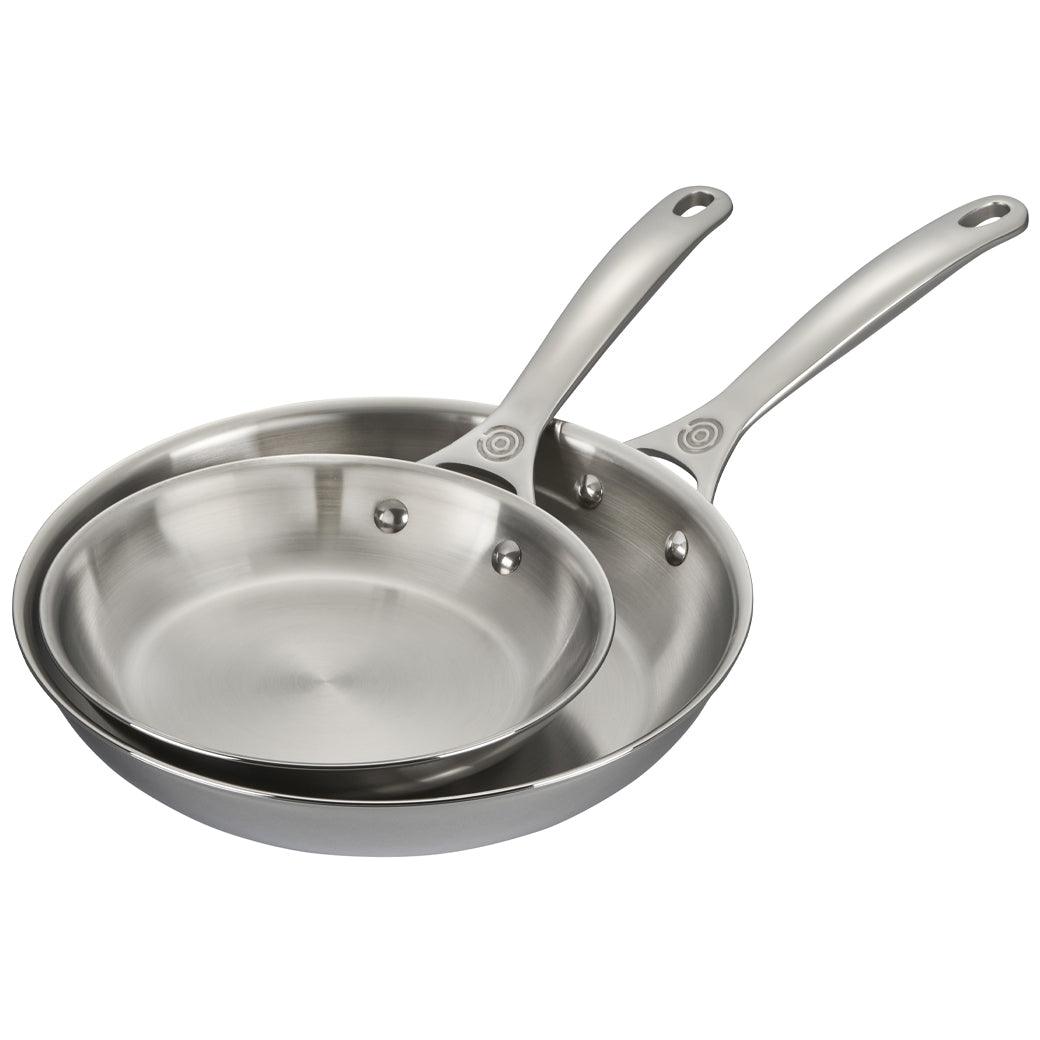 Le Creuset 2 Piece Set (8″ Fry Pan &amp; 10″ Fry Pan) - J.L. Hufford