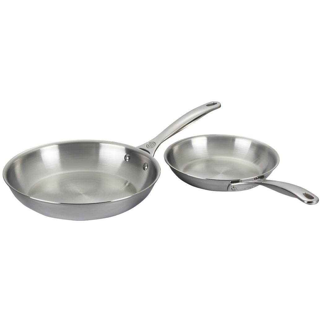 Le Creuset 2 Piece Set (8″ Fry Pan & 10″ Fry Pan) - J.L. Hufford