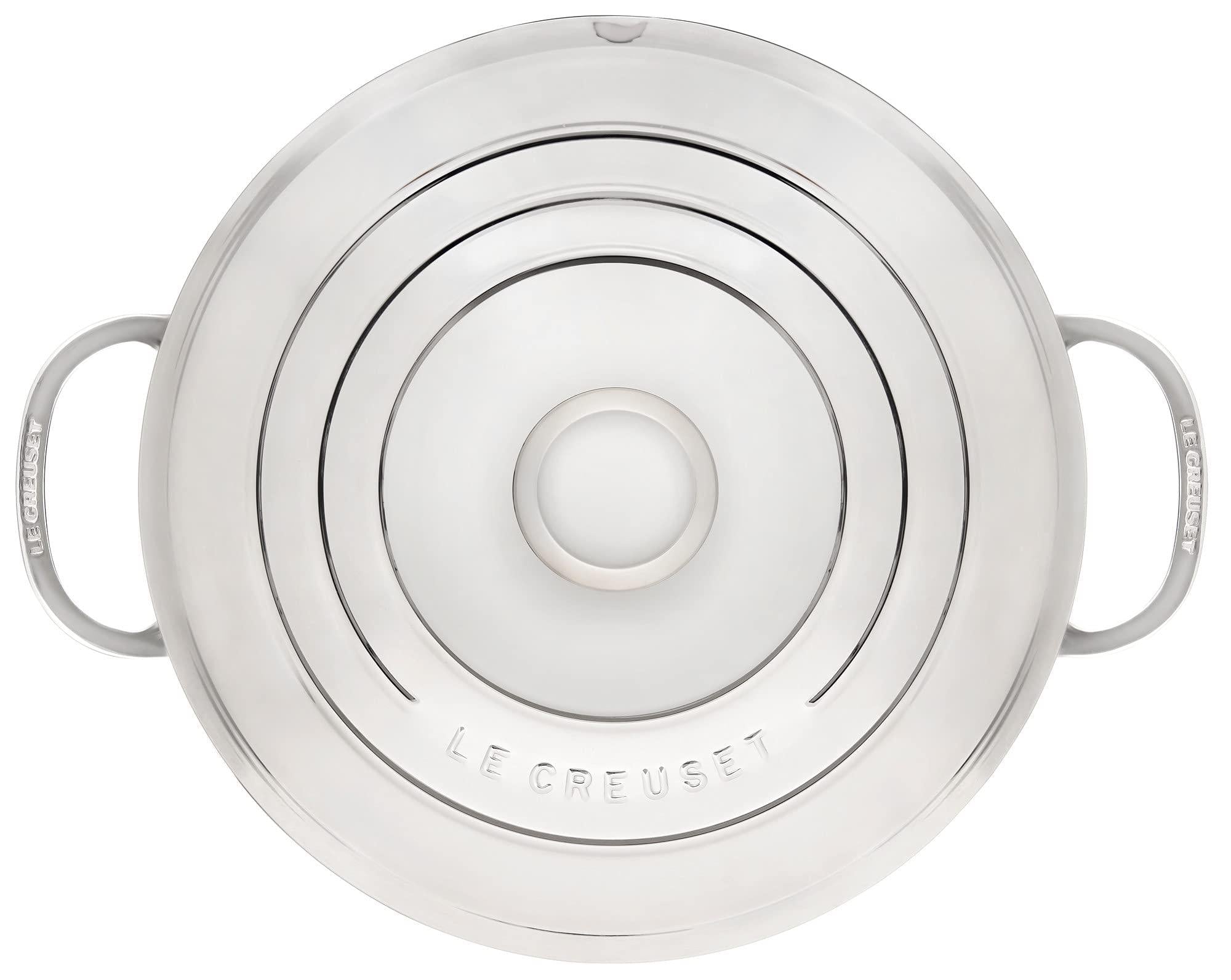 Le Creuset 4.5 qt. Stainless Steel Rondeau - J.L. Hufford