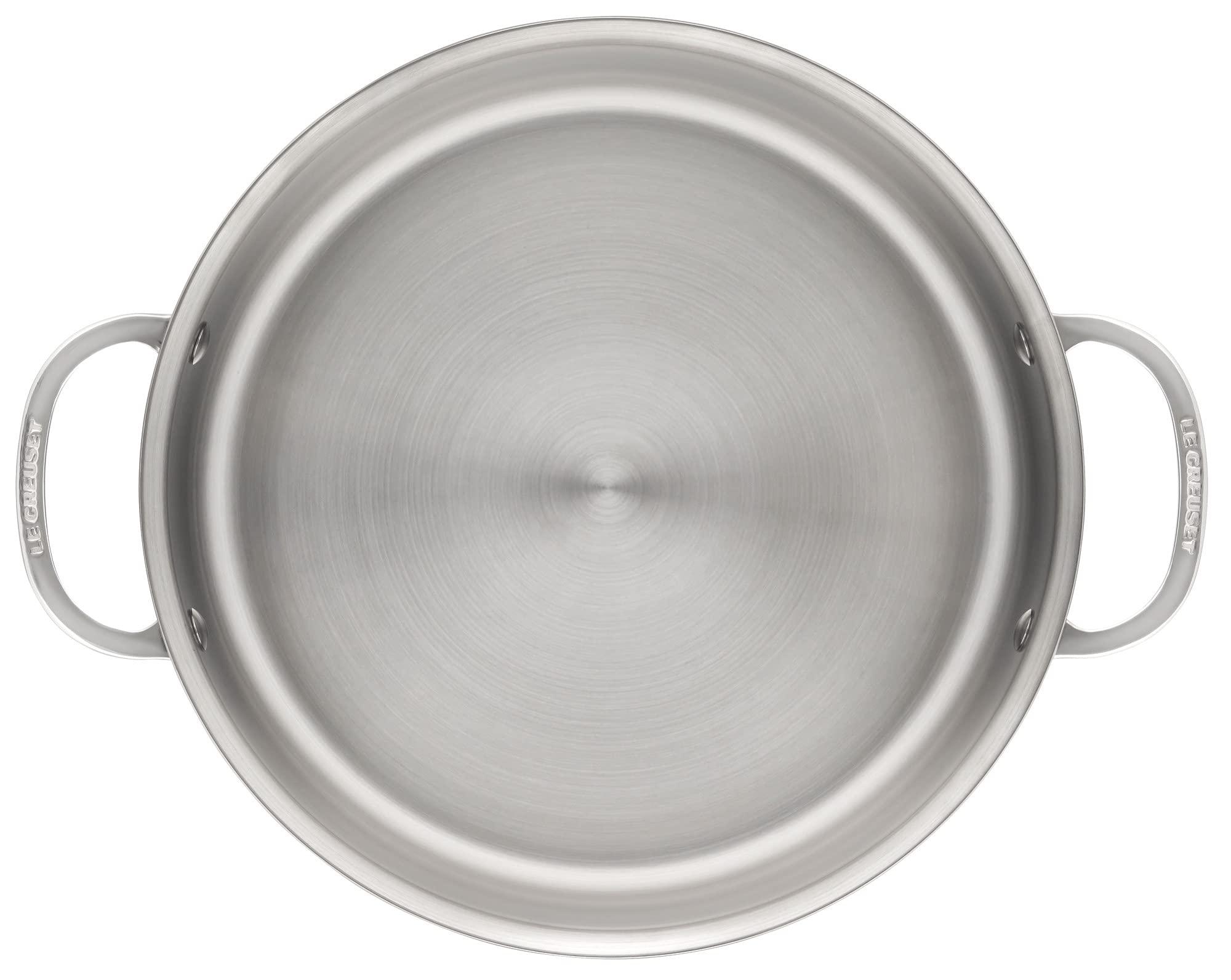 Le Creuset 4.5 qt. Stainless Steel Rondeau - J.L. Hufford