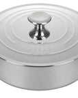 Le Creuset 4.5 qt. Stainless Steel Rondeau - J.L. Hufford