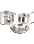 Le Creuset 5 Piece Stainless Steel Cookware Set - J.L. Hufford