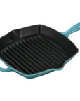 Le Creuset Enameled Cast Iron Signature 10.25'' Square Skillet Grill with Handle - J.L. Hufford