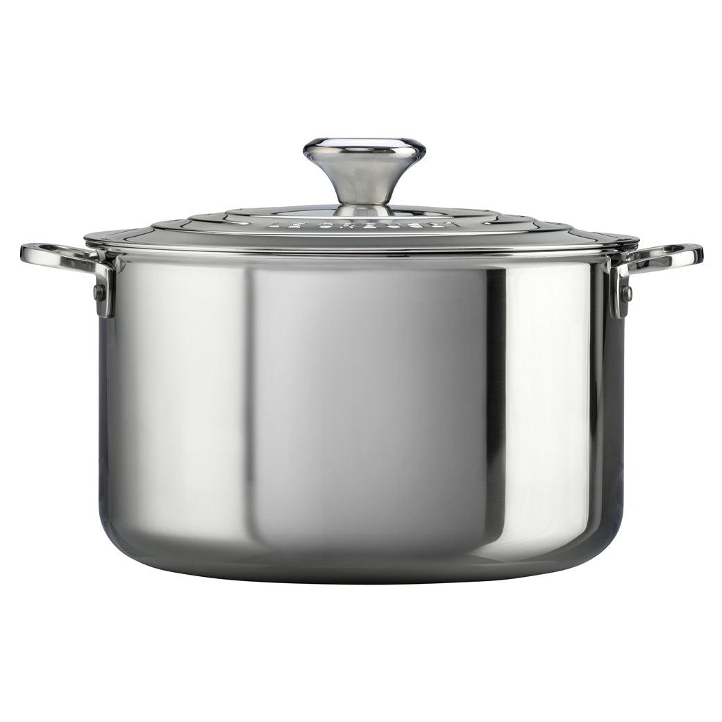 Le Creuset Stainless Steel 7 qt. Stockpot with Lid - J.L. Hufford