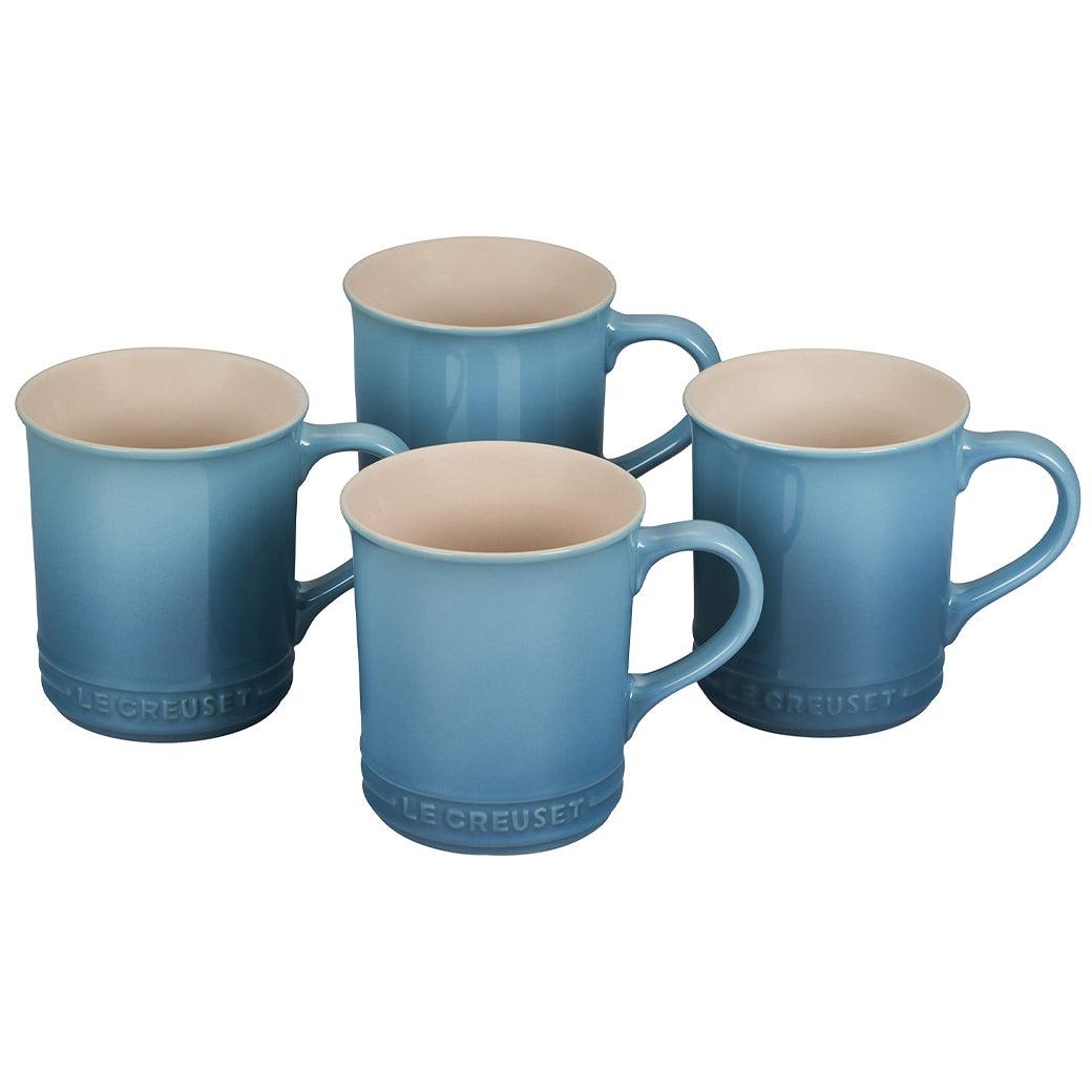 Le Creuset Stoneware Set of 4 (14 oz.) Mugs - J.L. Hufford