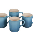 Le Creuset Stoneware Set of 4 (14 oz.) Mugs - J.L. Hufford