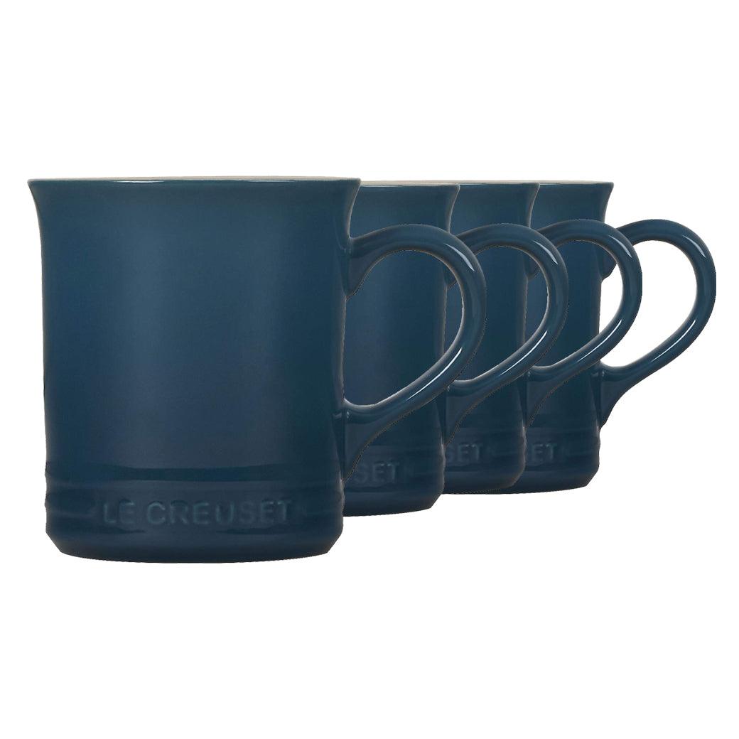 Le Creuset Stoneware Set of 4 (14 oz.) Mugs - J.L. Hufford