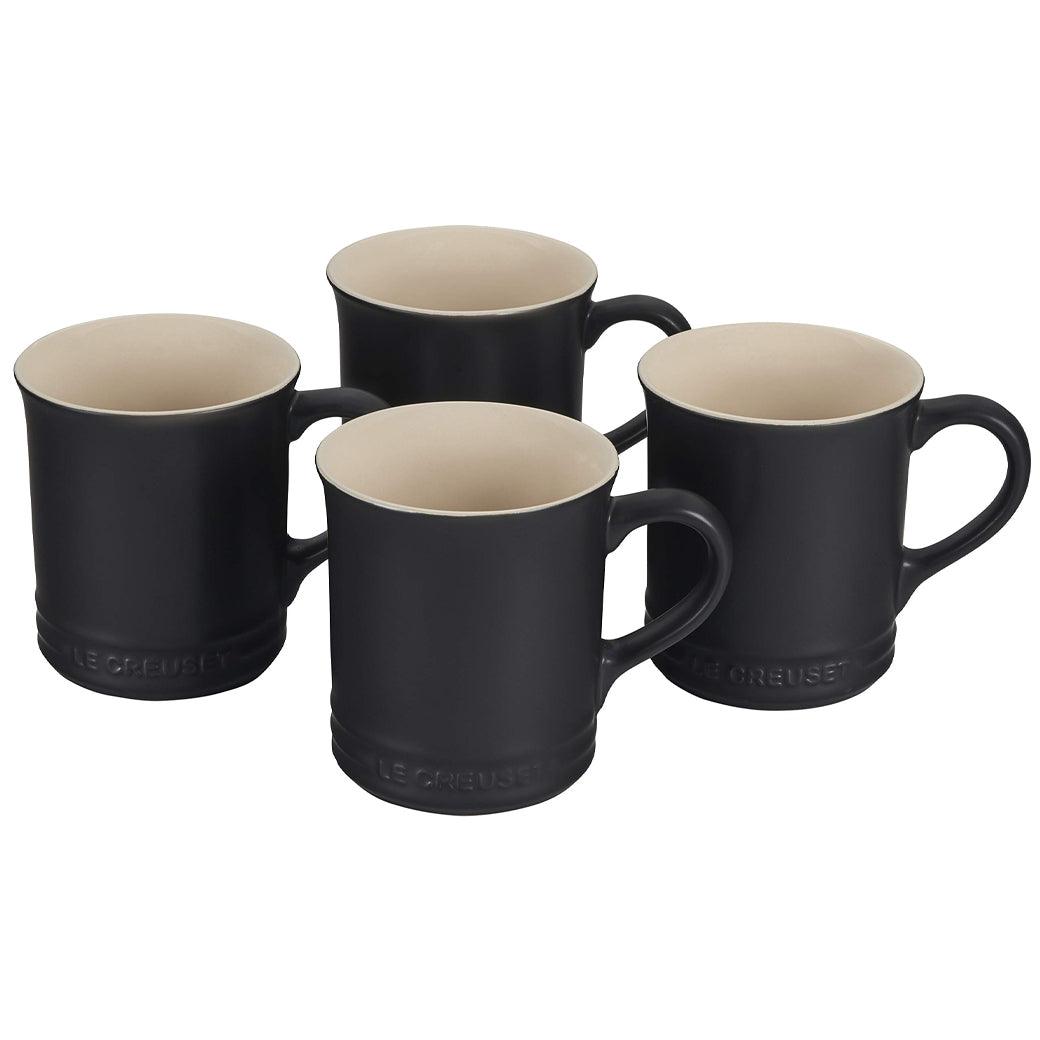 Le Creuset Stoneware Set of 4 (14 oz.) Mugs - J.L. Hufford