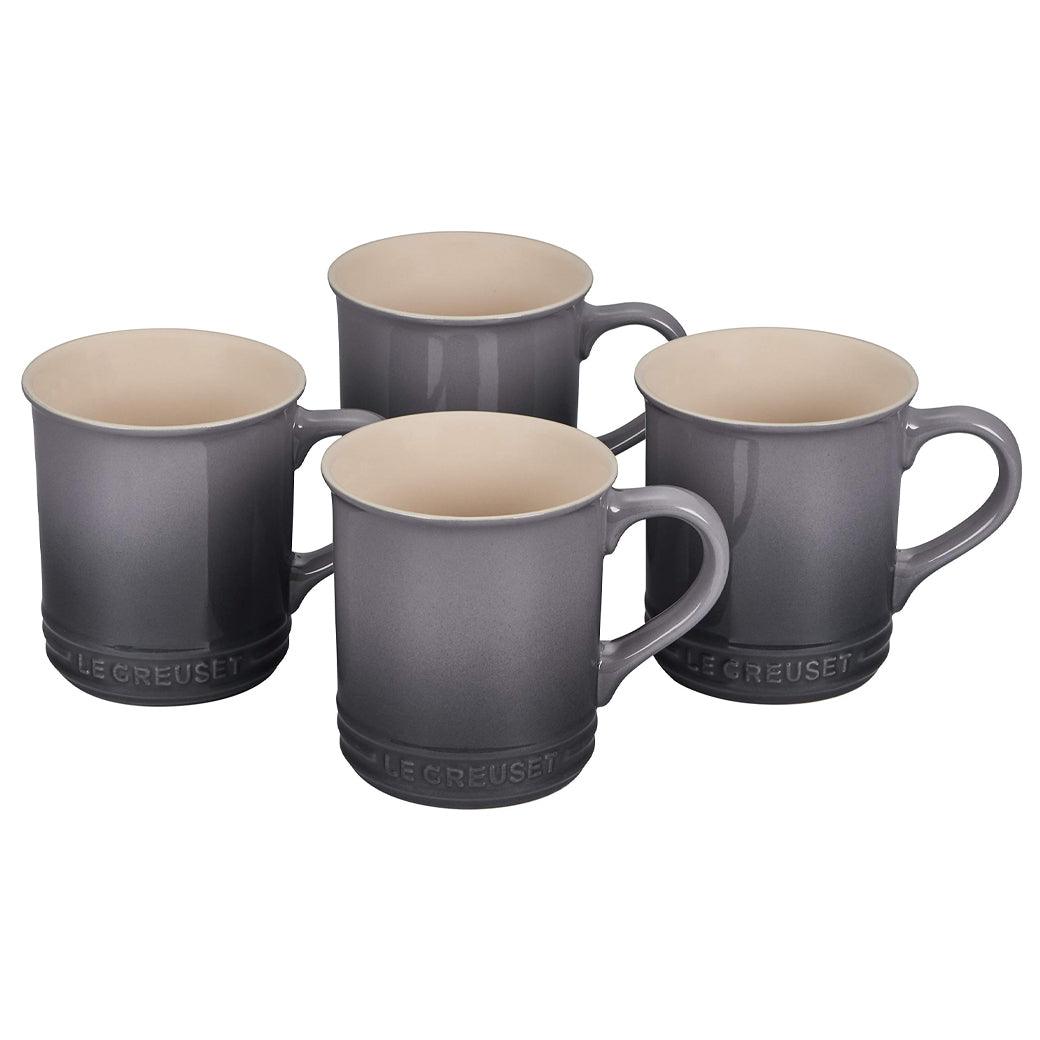 Le Creuset Stoneware Set of 4 (14 oz.) Mugs - J.L. Hufford