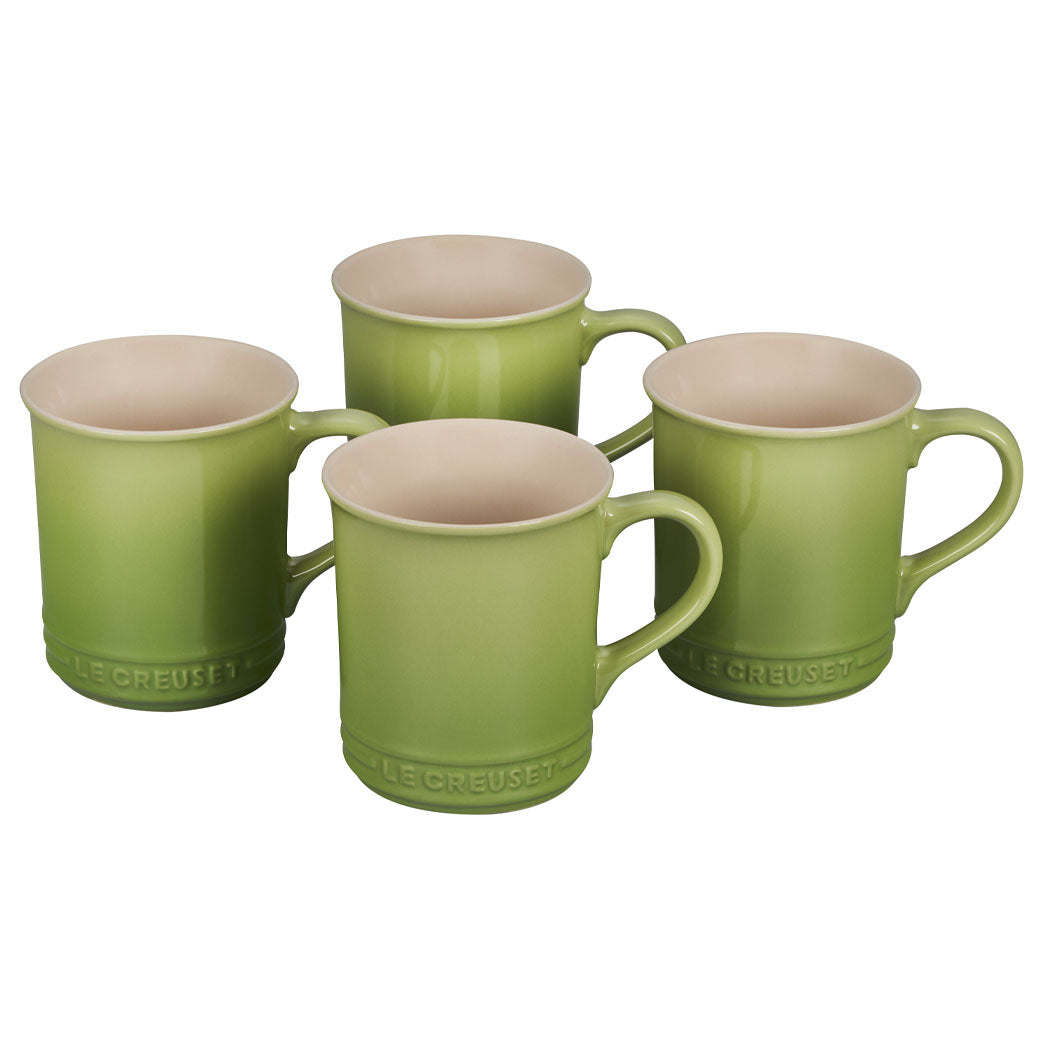 Le Creuset Stoneware Set of 4 (14 oz.) Mugs