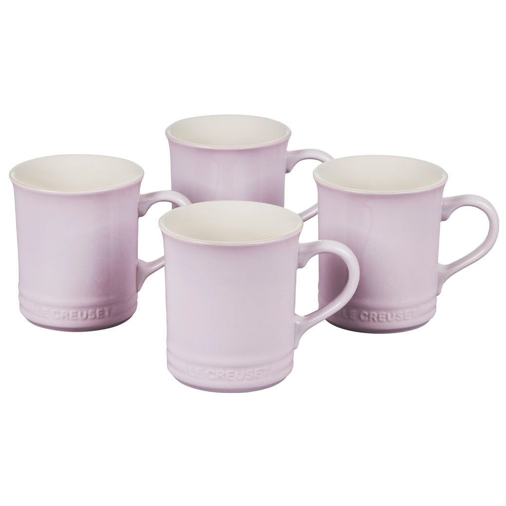 Le Creuset Stoneware Set of 4 (14 oz.) Mugs