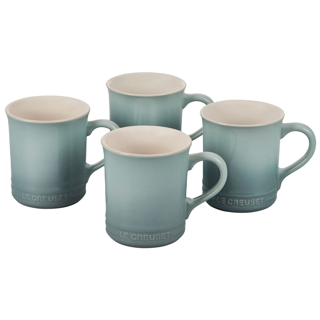 Le Creuset Stoneware Set of 4 (14 oz.) Mugs