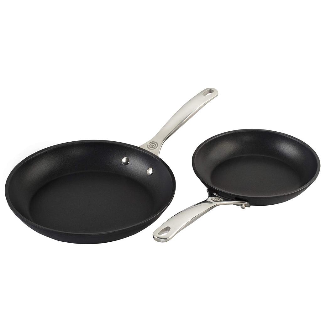 Le Creuset Toughened Nonstick PRO 2 Piece Set (9″ &amp; 11″ Fry Pan) - J.L. Hufford