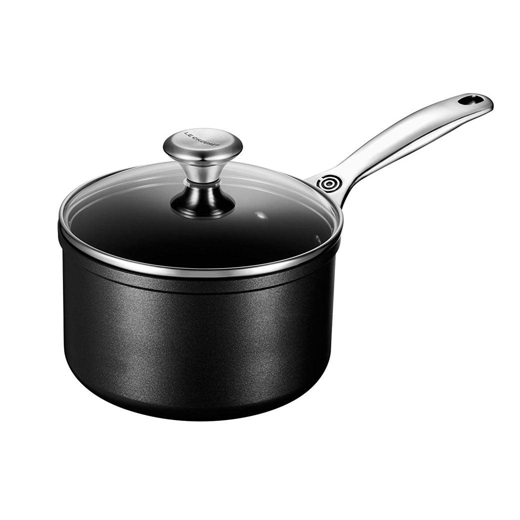 Le Creuset Toughened Nonstick PRO 2 qt. Saucepan with Glass Lid - J.L. Hufford