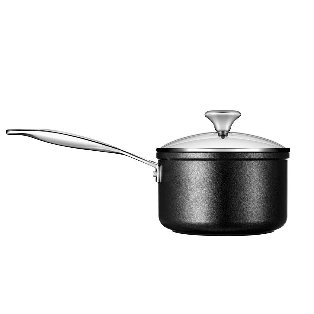 Le Creuset Toughened Nonstick PRO 2 qt. Saucepan with Glass Lid - J.L. Hufford