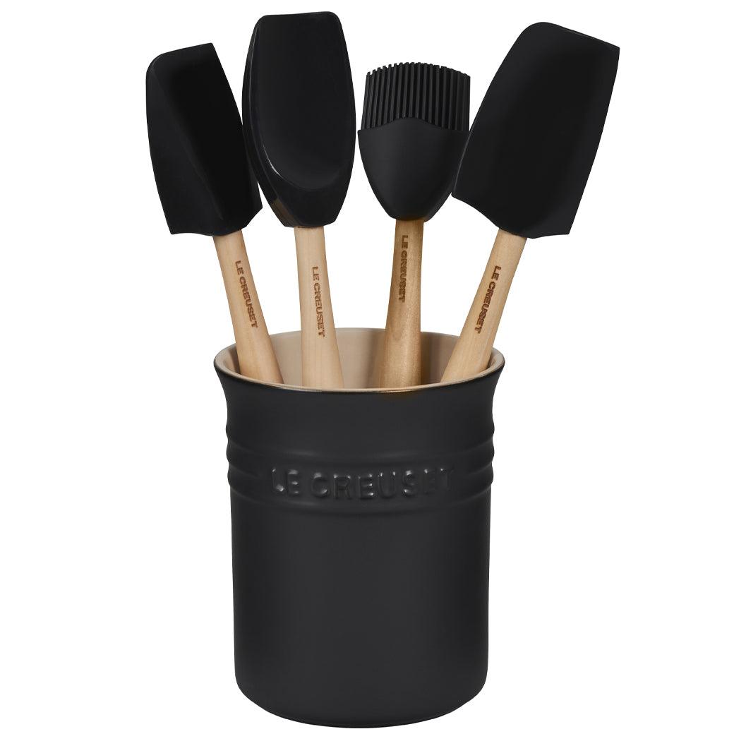 Le Creuset Craft Series 5-Piece Utensil Set with Crock - J.L. Hufford