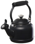 Le Creuset Enamel On Steel Demi Tea Kettle with Metal Finishes, 1.25 qt