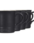 Le Creuset Stoneware Set of 4 (14 oz.) Mugs - J.L. Hufford