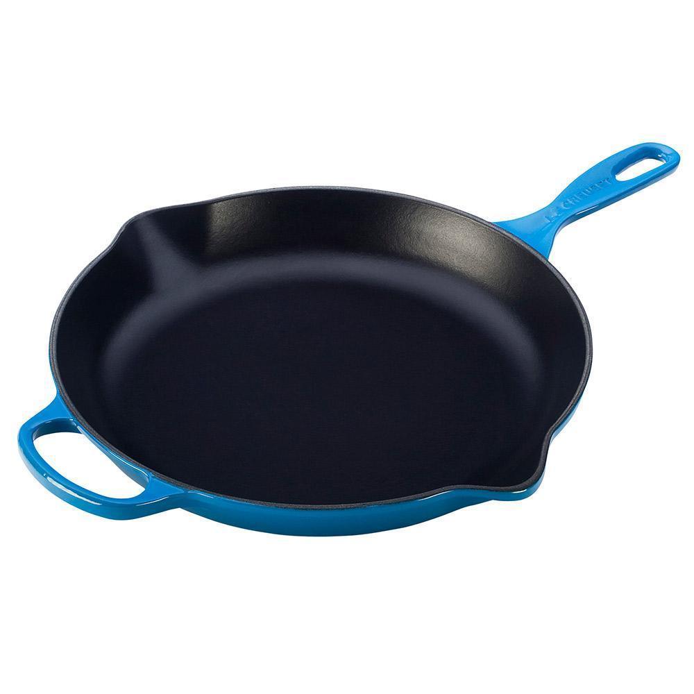 Le Creuset 11.75″ Enameled Cast Iron Signature Round Skillet with Handle - J.L. Hufford