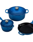 Le Creuset 5-Piece Signature Enameled Cast Iron Set - J.L. Hufford