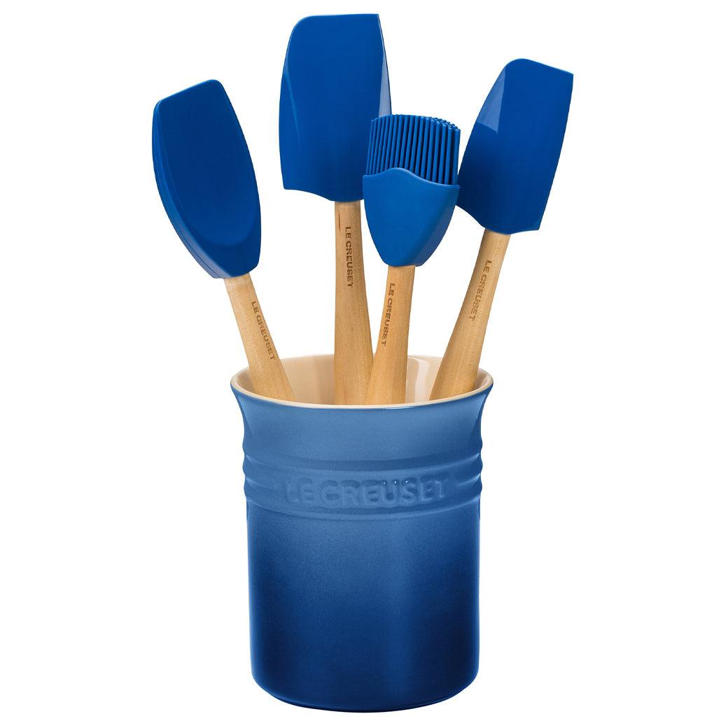 Le Creuset Craft Series 5-Piece Utensil Set with Crock - J.L. Hufford