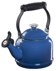 Le Creuset Enamel On Steel Demi Tea Kettle with Metal Finishes, 1.25 qt