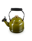 Le Creuset Enamel On Steel Demi Tea Kettle with Metal Finishes, 1.25 qt