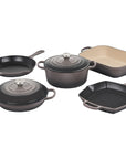 Le Creuset 7 Piece Signature Cast Iron Set