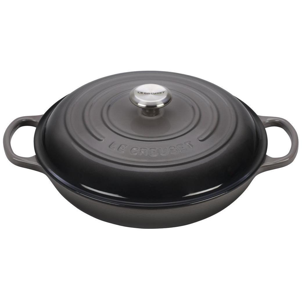 Le Creuset 3.5 qt Enameled Cast Iron Signature Braiser - J.L. Hufford