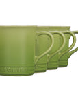 Le Creuset Stoneware Set of 4 (14 oz.) Mugs