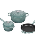 Le Creuset 5-Piece Signature Enameled Cast Iron Set