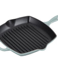 Le Creuset Enameled Cast Iron Signature 10.25'' Square Skillet Grill with Handle