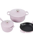 Le Creuset 5-Piece Signature Enameled Cast Iron Set