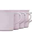 Le Creuset Stoneware Set of 4 (14 oz.) Mugs