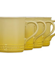 Le Creuset Stoneware Set of 4 (14 oz.) Mugs - J.L. Hufford