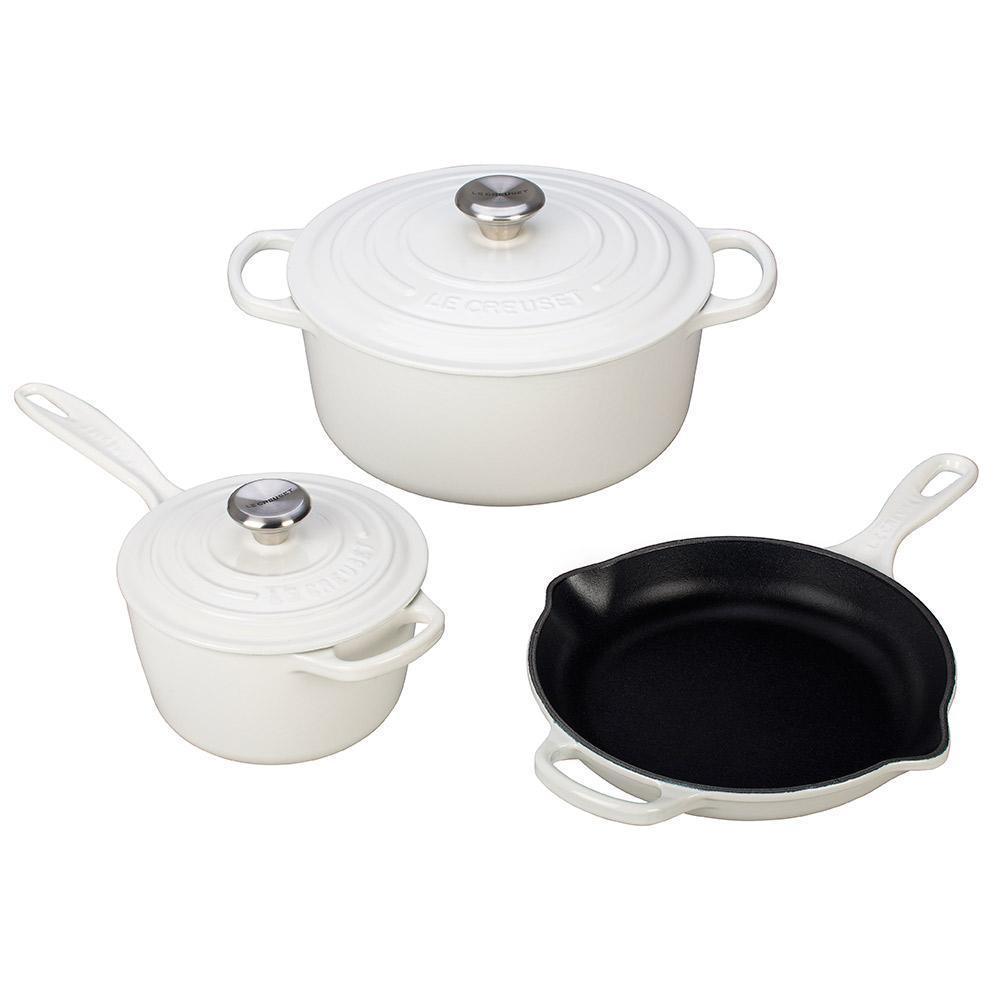 Le Creuset 5-Piece Signature Enameled Cast Iron Set - J.L. Hufford